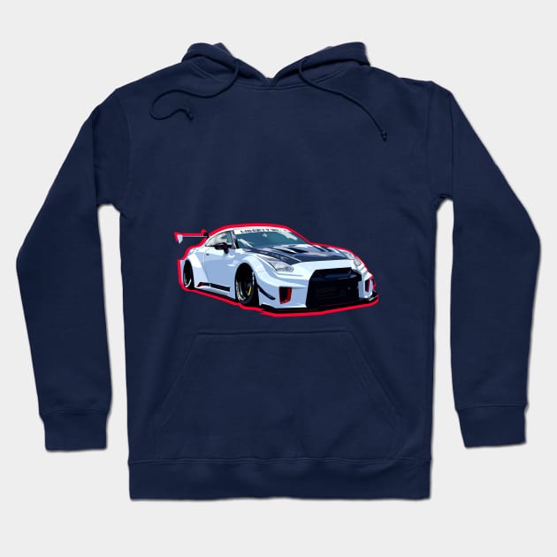 LBWK GT-R35 Hoodie by Automotion Design